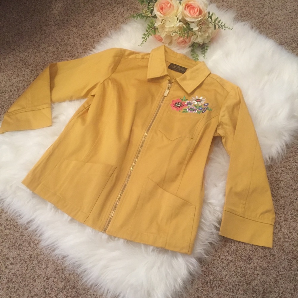 NWOT Bob Mackie Wearable Art Jacket